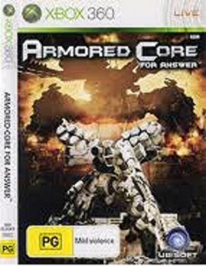 Echanger le jeu Armored Core for answer sur Xbox 360