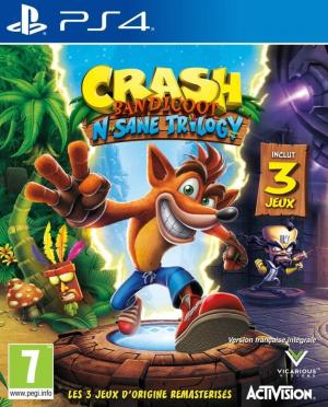 Echanger le jeu Crash Bandicoot Nsane trilogy sur PS4