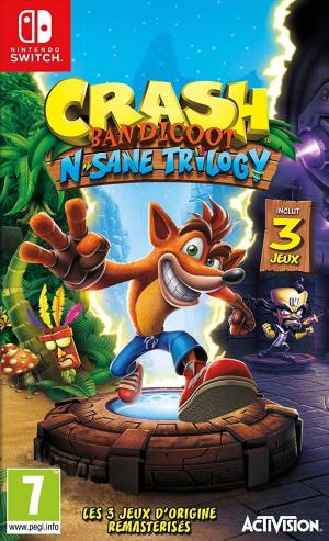 Echanger le jeu Crash Bandicoot N.Sane Trilogy sur Switch