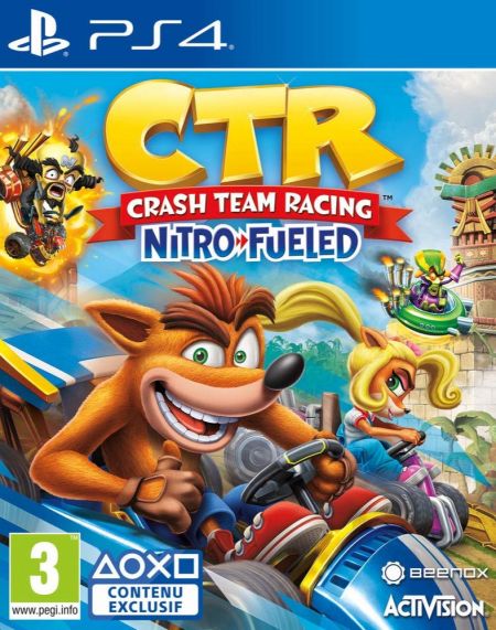 Echanger le jeu Crash Team Racing Nitro Fueled sur PS4
