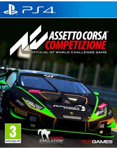 Echanger le jeu Assetto Corsa Competizione sur PS4