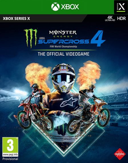 Echanger le jeu Monster Energy Supercross 4 - The Official Videogame sur XBOX SERIES X