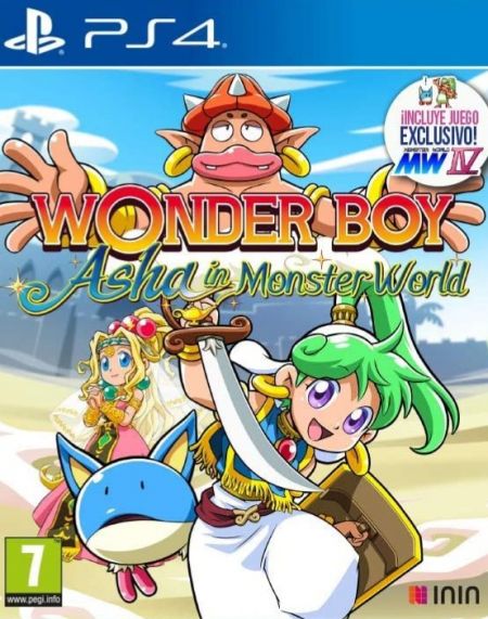 Echanger le jeu Wonder Boy Asha In Monster World sur PS4