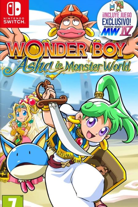 Echanger le jeu Wonder Boy Asha In Monster World sur Switch