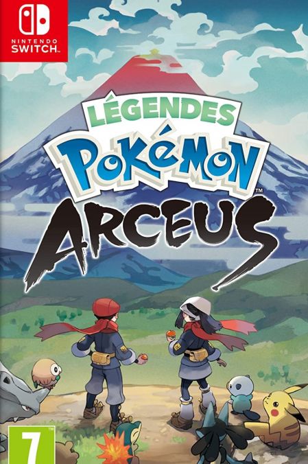 Echanger le jeu Legendes Pokemon Arceus sur Switch