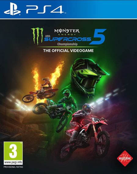 Echanger le jeu Monster Energy Supercross 5 - The Official Videogame sur PS4