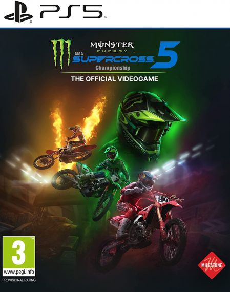 Echanger le jeu Monster Energy Supercross 5 - The Official Videogame sur PS5