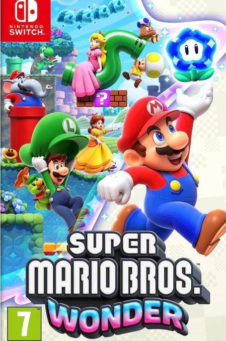 Echanger le jeu Super Mario Bros. Wonder sur Switch