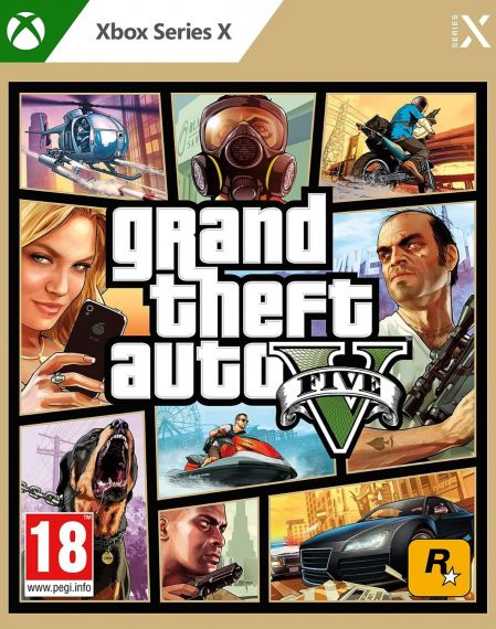 Echanger le jeu Grand Theft Auto V (GTA 5) sur XBOX SERIES X