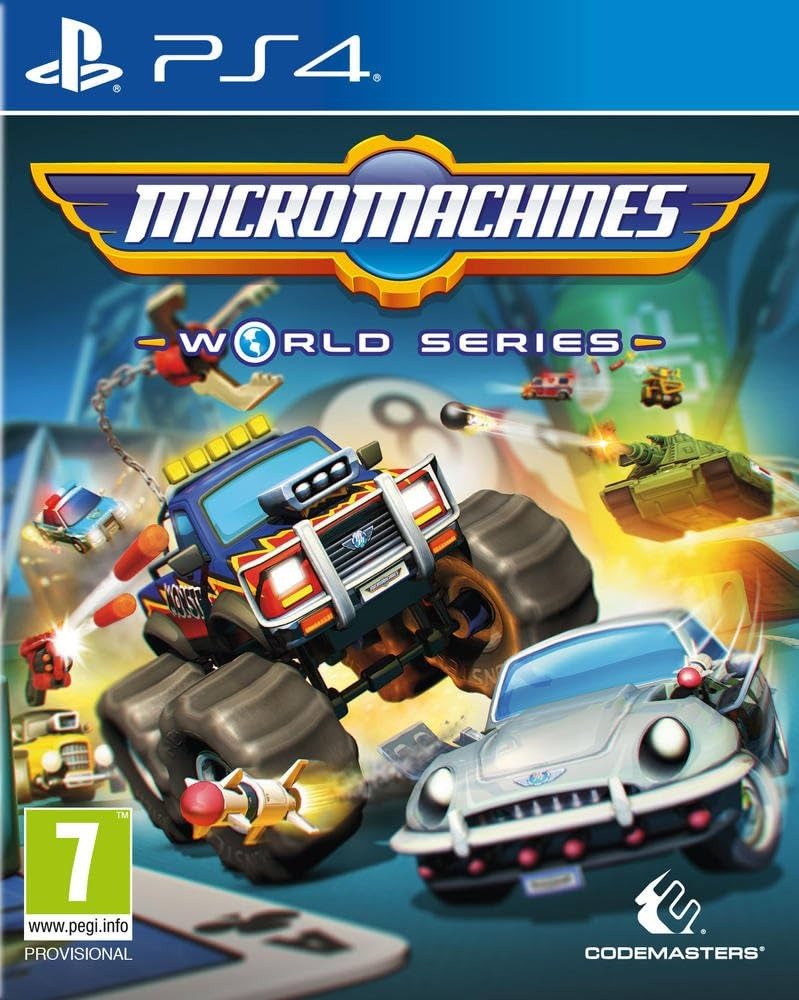 PS4 MICROMACHINES WORLD SERIES