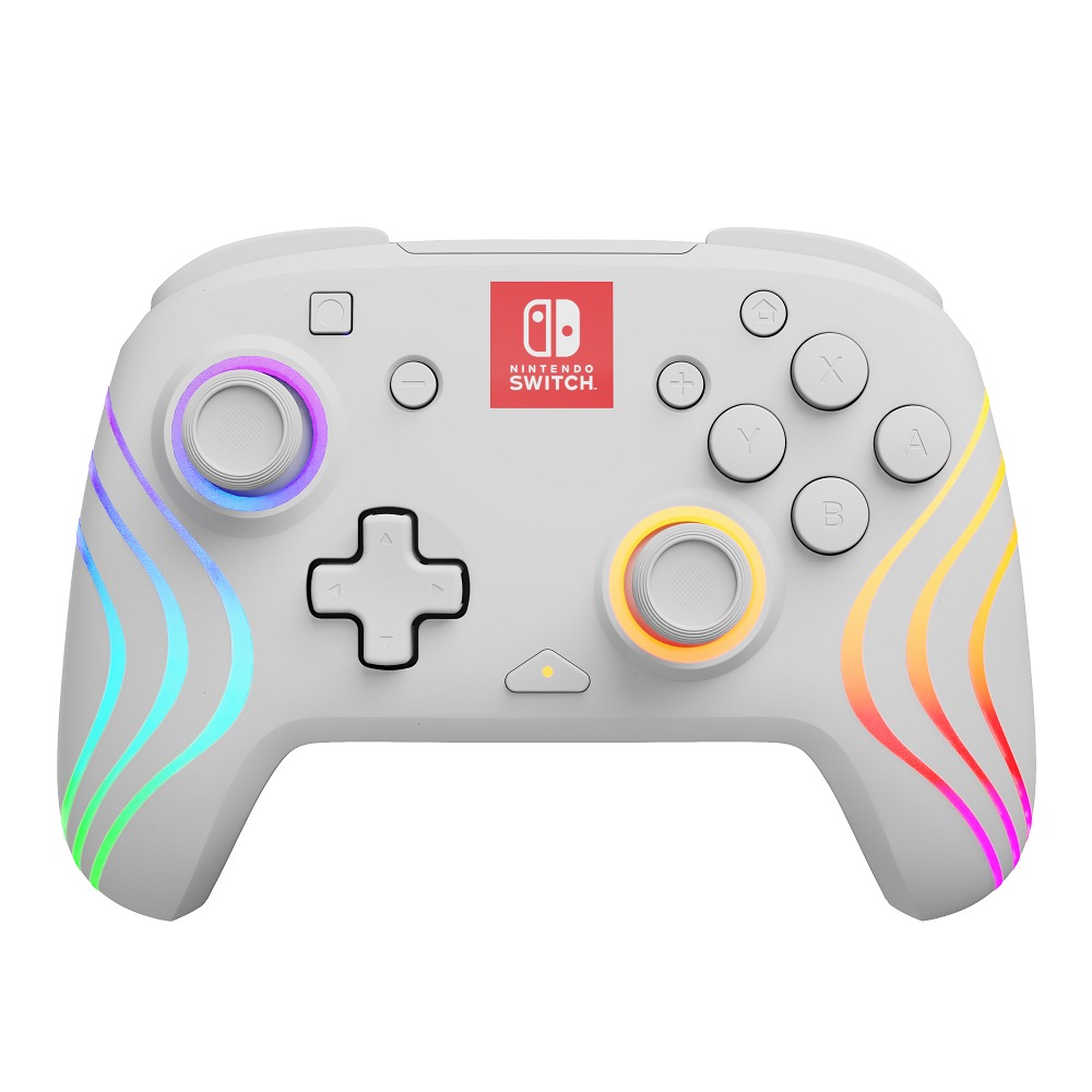 SWI MANETTE / SANS FIL / PDP / AFTERGLOW WAVE / COLOR CHANGING PRISMATIC RGB LIGHTING / BLANCHE / NEUF